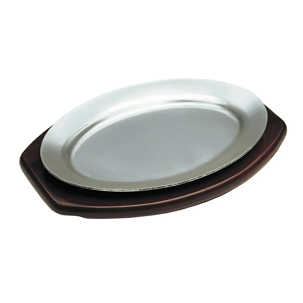 Aluminum Sizzle Platter, 7" x 10-1/2" - Image 2