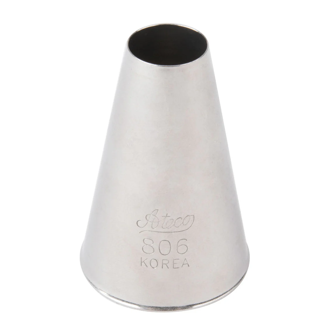 Ateco 806 Plain Pastry Tip #6