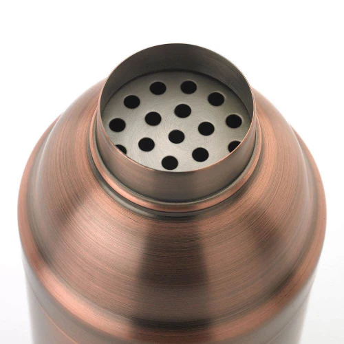 Barfly by Mercer M37039ACP Japanese Cocktail Shaker, Antique Copper, 24 oz - Image 3