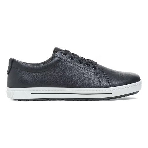 Birkenstock QO500 Sneaker, Black Leather with Black Laces, Women's 9-9.5 / Men's 7-7.5 - Image 5