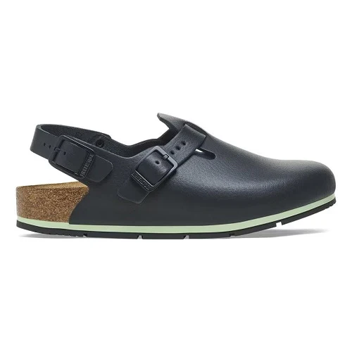 Birkenstock Tokio Pro Clog, Black Leather, Men's 11-11.5 - Image 4