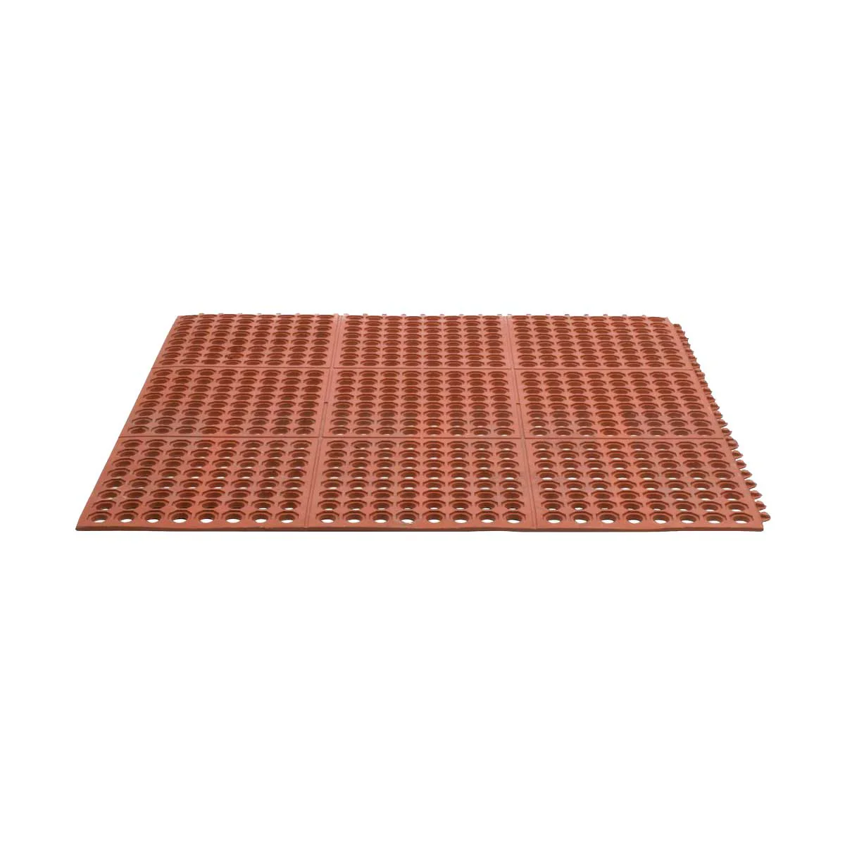 Cactus 2523 VIP Prima Grease Resistant Floor Mat, Red, 36" x 36" x 1/2" - Image 2