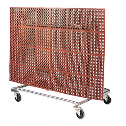 Cactus Mat 6477-KD Port-A-Mat Transporter & Wash Rack, 500 lb., Knock-Down - Image 3