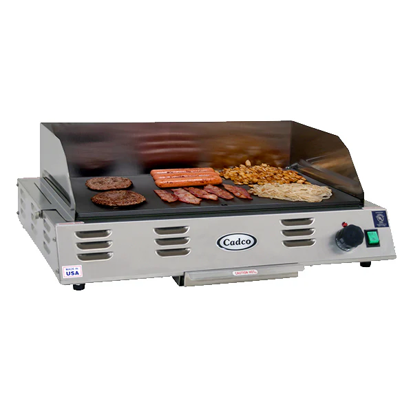 Cadco CG-10 Medium Duty Countertop Griddle, Electric, 21" x 12" - Image 2