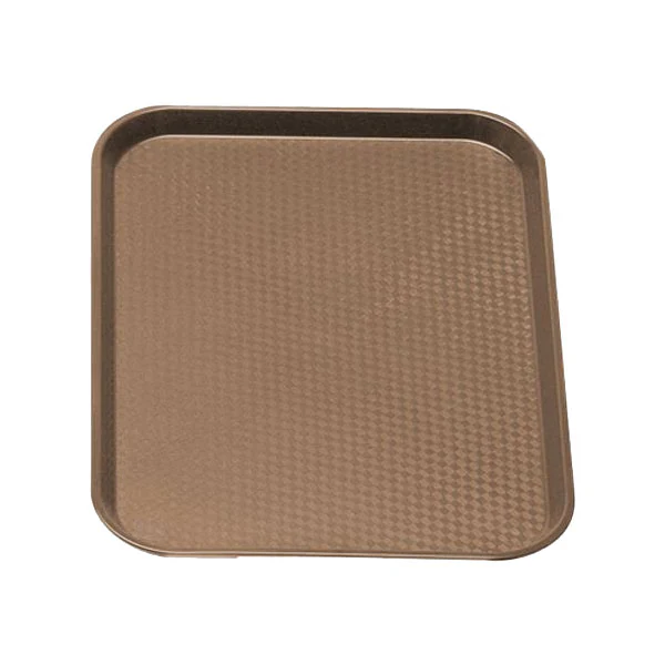 Cambro 1014FF167 Fast Food Tray, Brown, 14" x 10" - Image 2