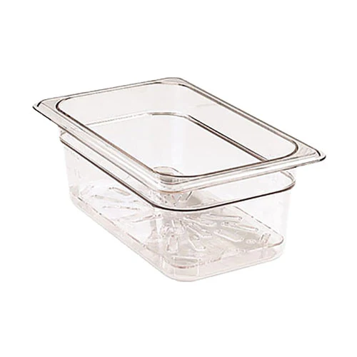 Cambro 10CWD135 Camwear Drain Shelf, Clear, Full Size - Image 2