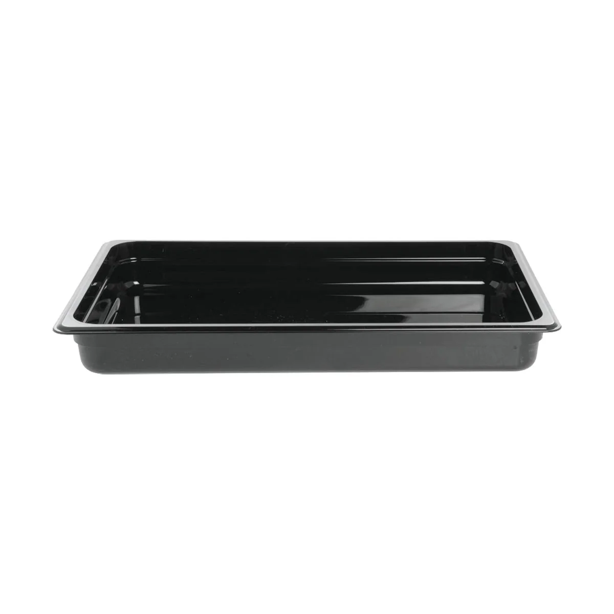 Cambro 12CW110 Camwear Full Size Food Pan, Black, 2-1/2" Deep - Image 2