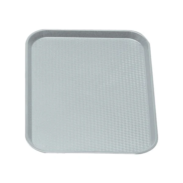 Cambro 1418FF107 Fast Food Tray, Pearl Gray, 18" x 14" - Image 2