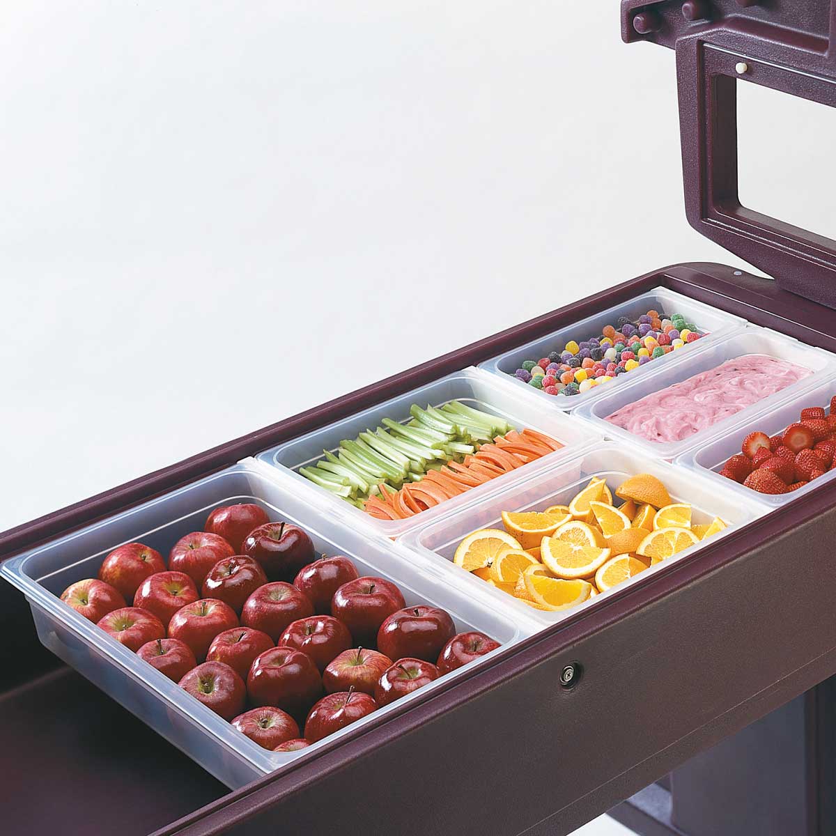 Cambro 14PP190 Translucent Food Pan, Full Size, 4" Deep - Image 4