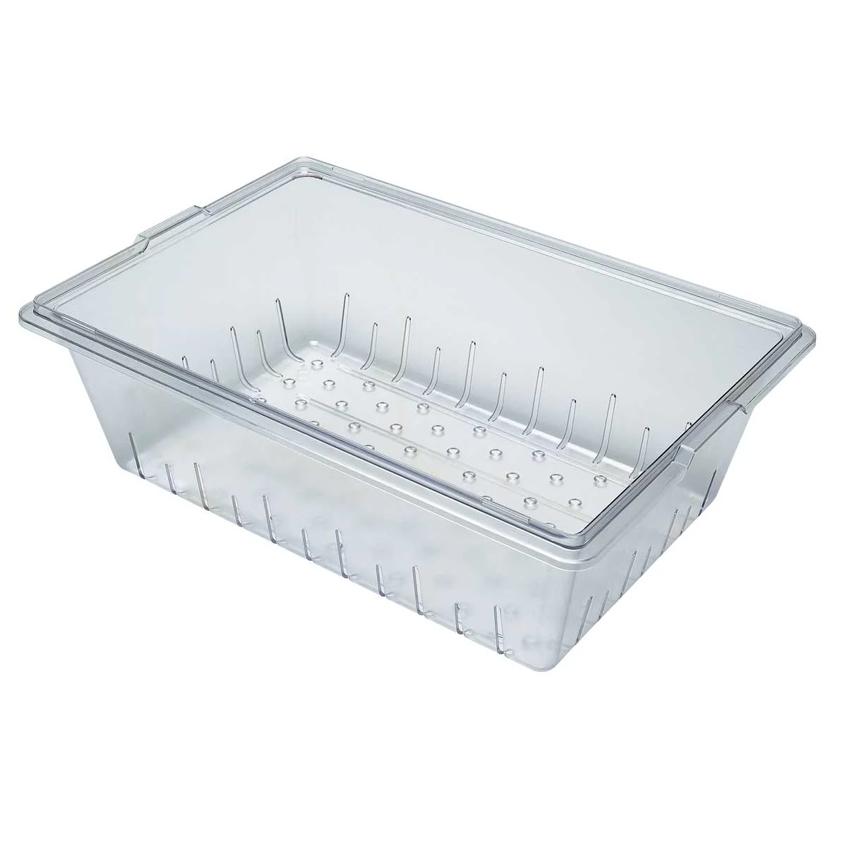 Cambro 18268CLRCW135 Camwear Food Box Colander for 18" x 26" x 9" box, Clear - Image 2