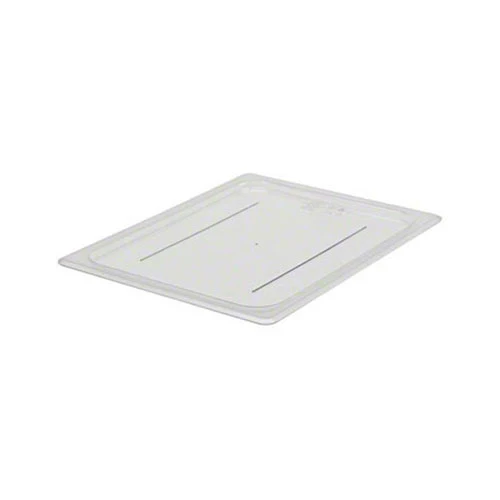 Cambro 20CWC135 Camwear Flat Food Pan Lid, Clear, 1/2 Size - Image 2