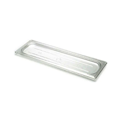 Cambro 20LPCWC135 Camwear Flat Food Pan Lid, Clear, 1/2 Size Long - Image 2