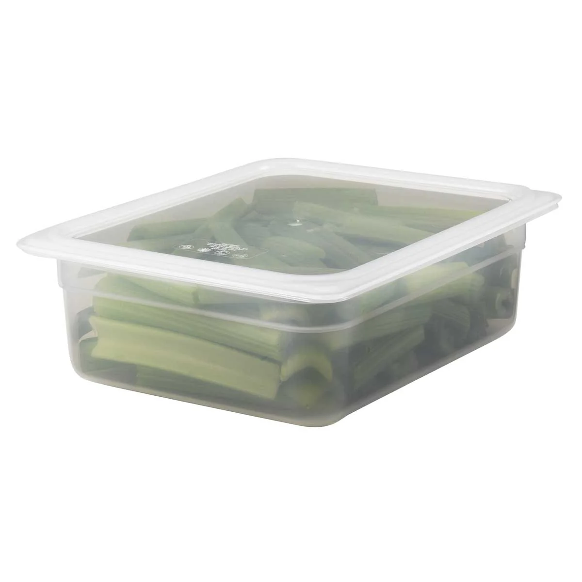 Cambro 24PP190 Translucent Food Pan, 1/2 Size, 4" Deep - Image 2