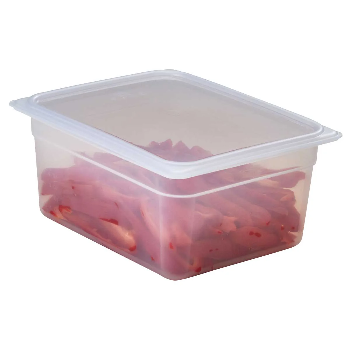 Cambro 26PP190 Translucent Food Pan, 1/2 Size, 6" Deep - Image 2