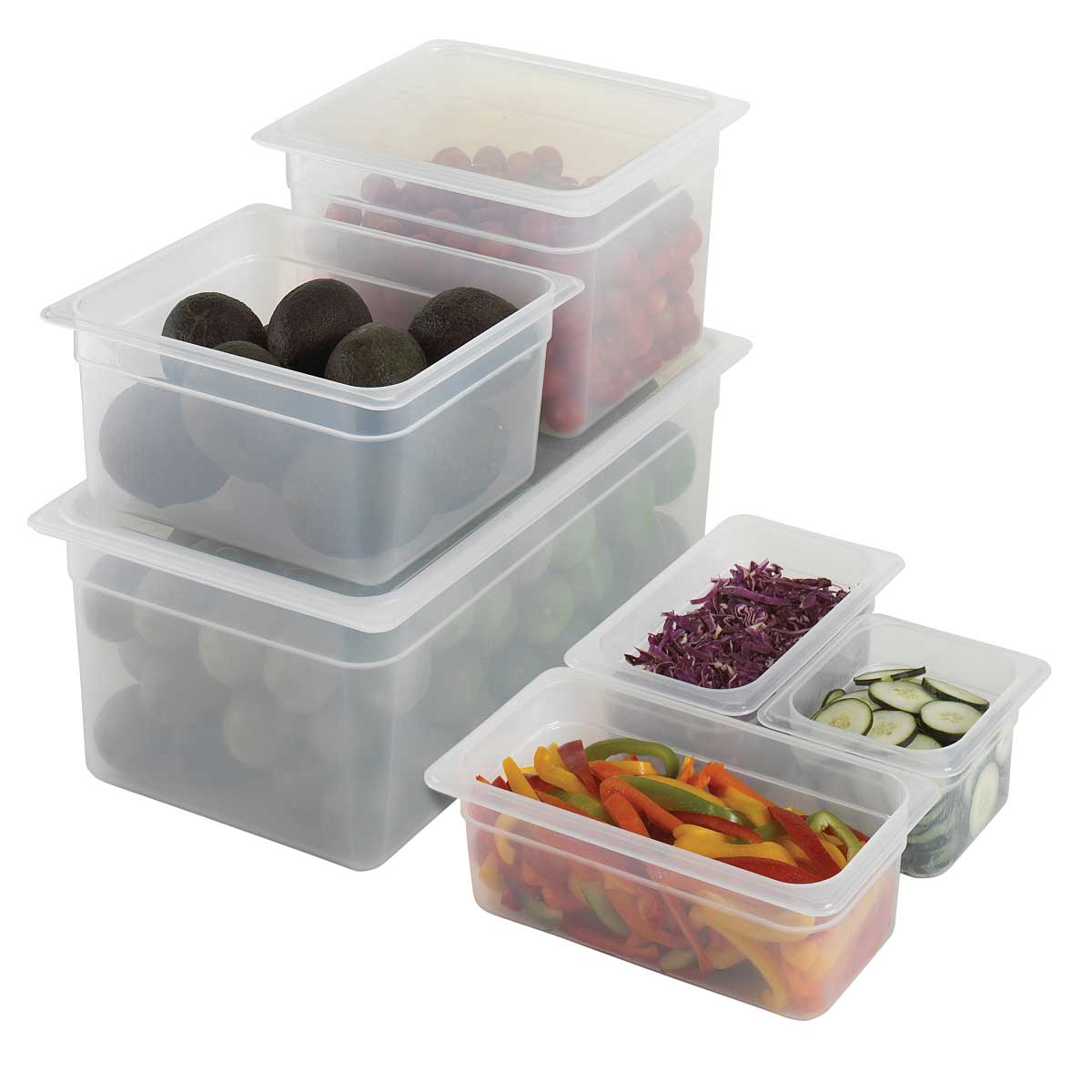 Cambro 34PP190 Translucent Food Pan, 1/3 Size, 4" Deep - Image 3