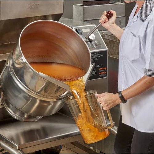 Cambro 400MCH150 High Heat Measuring Cup, Amber, 4 qt. - Image 4