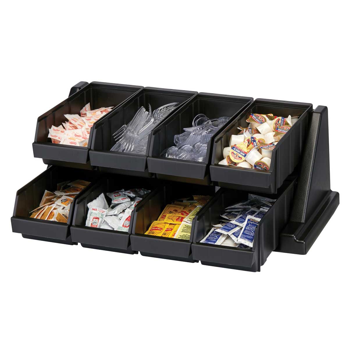 Cambro 5412CBP110 Versa Organizer Bin, Black, 5" x 4-1/4" x 12" - Image 3