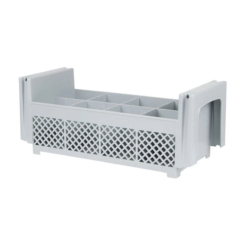 Cambro 8FBNH434151 8-Compartment Flatware Rack, Gray, 1/2 Size - Image 2