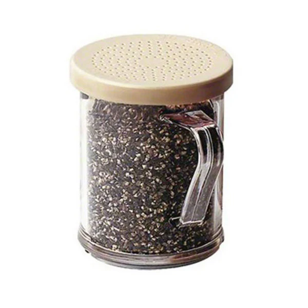 Cambro 96SKRD135 Camwear Shaker / Dredge w/ Lid, 10 oz. - Image 2