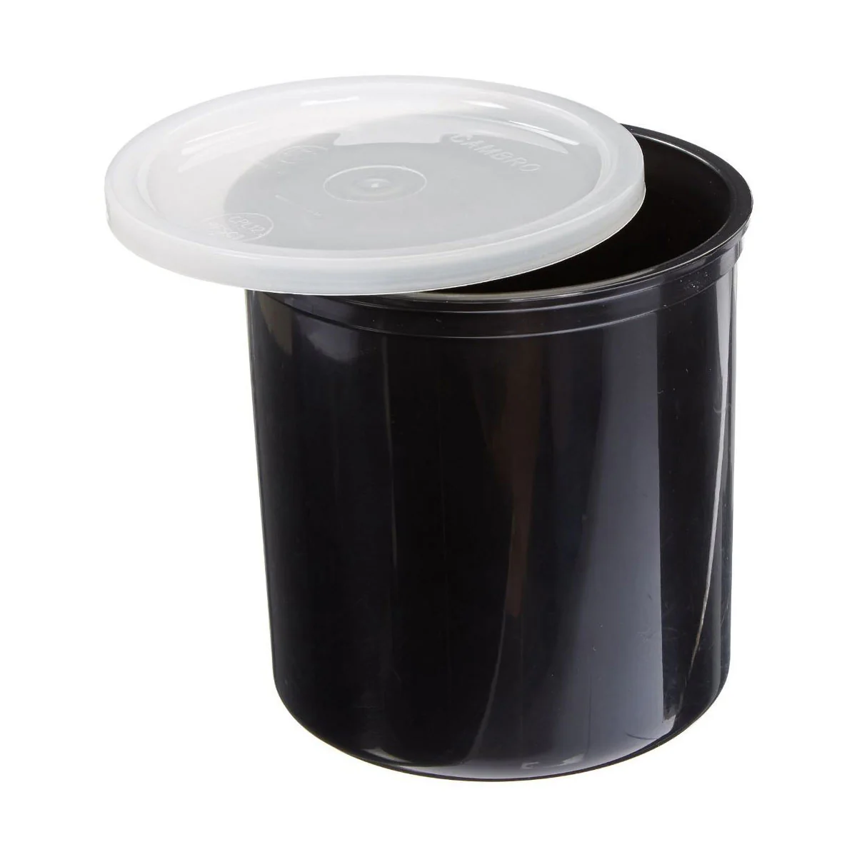 Cambro CP12110 Crock w/ Lid, Black, 1.2 qt. - Image 2