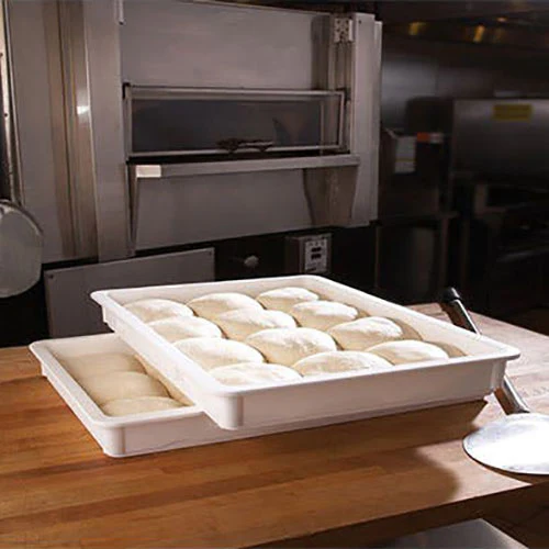 Cambro DB18263P148 Pizza Dough Box, White, 26" x 18" x 3" - Image 2