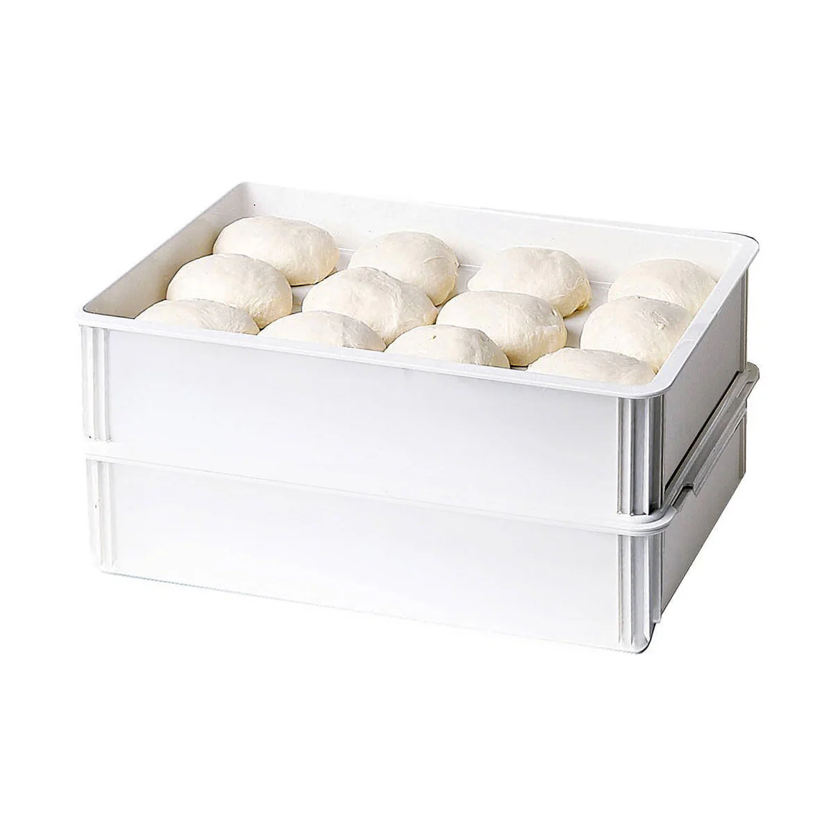 Cambro DB18266CW148 Pizza Dough Box, White, 26" x 18" x 6" - Image 3