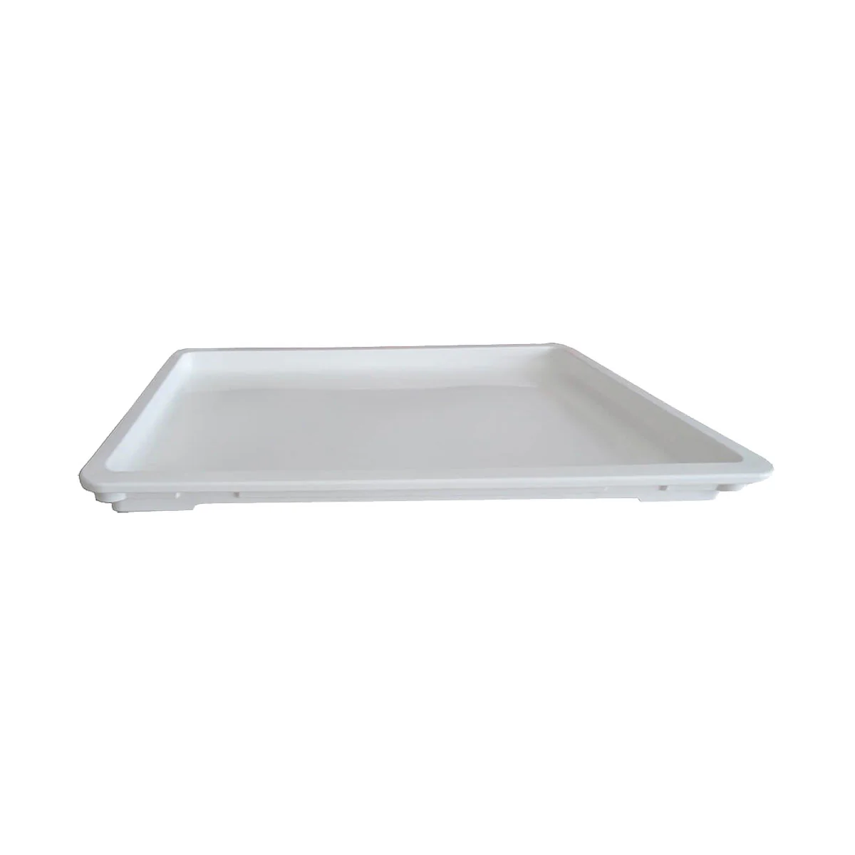 Cambro DBC1826P148 Pizza Dough Box Lid, White, 26" x 18" - Image 2