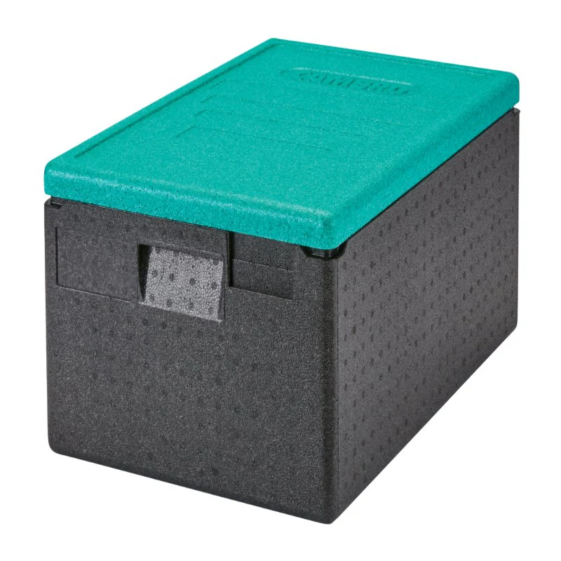 Cambro EPP180LID360 Cam GoBox Insulated Food Pan Carrier Lid, Green - Image 2