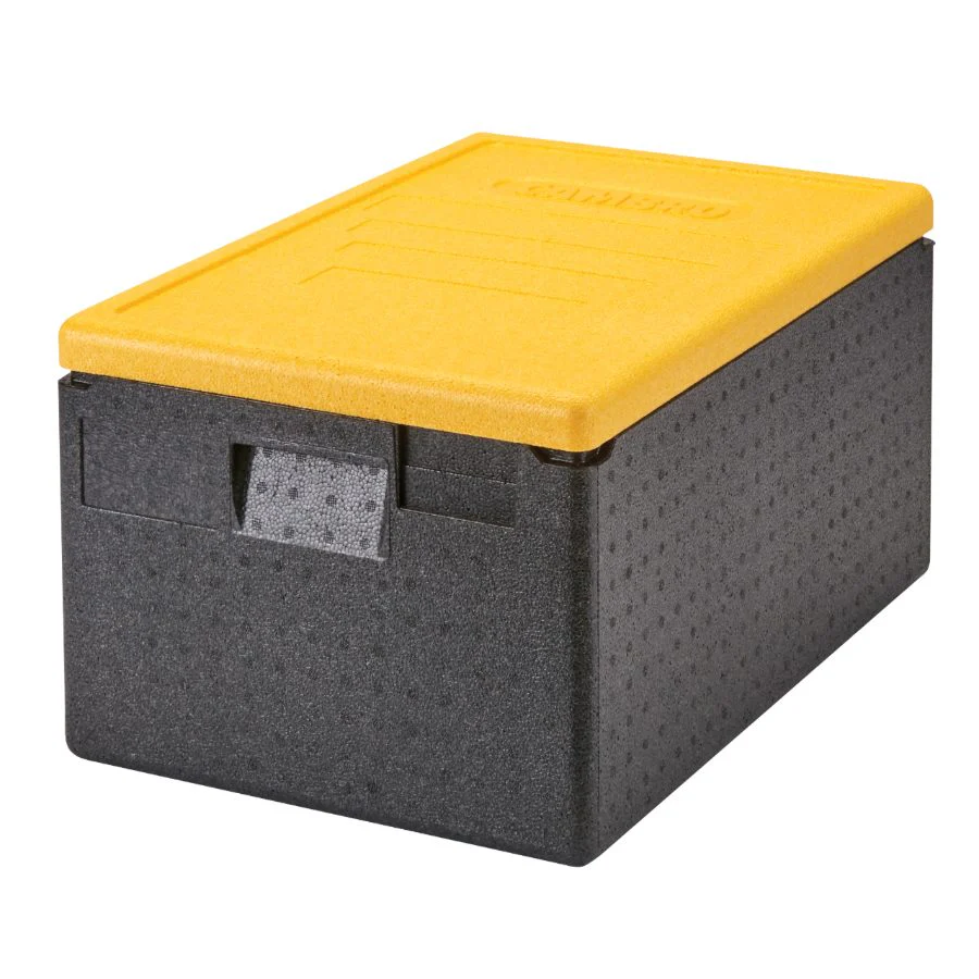 Cambro EPP180LID361 Cam GoBox Insulated Food Pan Carrier Lid, Yellow - Image 2