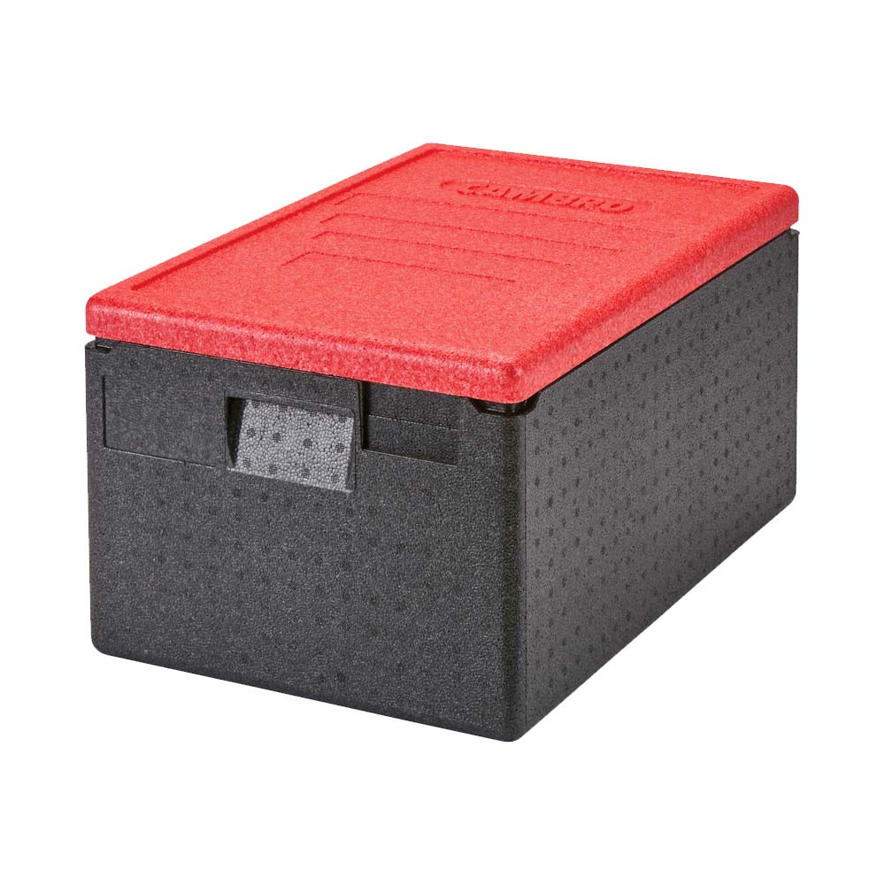 Cambro EPP180LID365 Cam GoBox Insulated Food Pan Carrier Lid, Red - Image 2