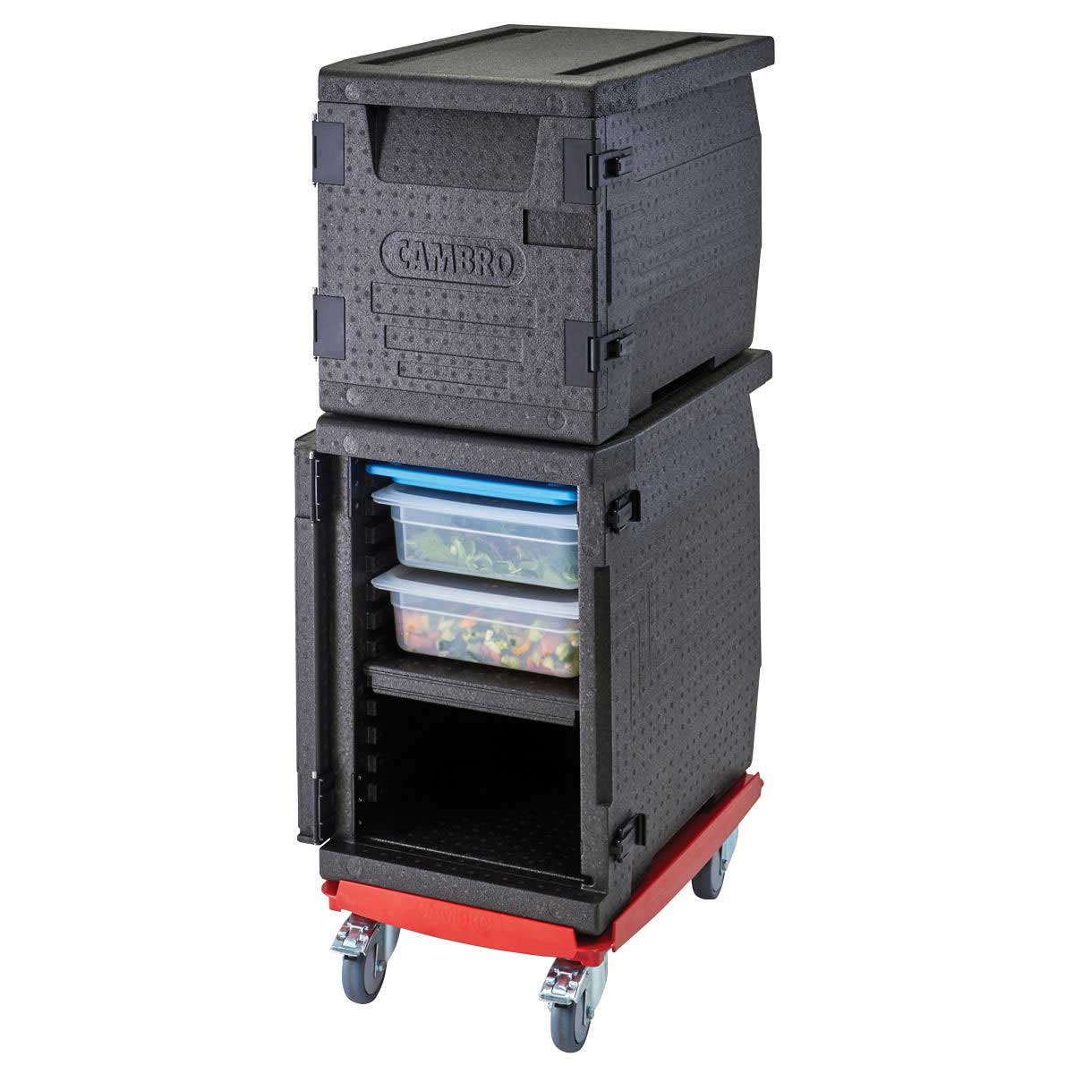 Cambro EPP400110 Cam GoBox Front Loader, Black - Image 3