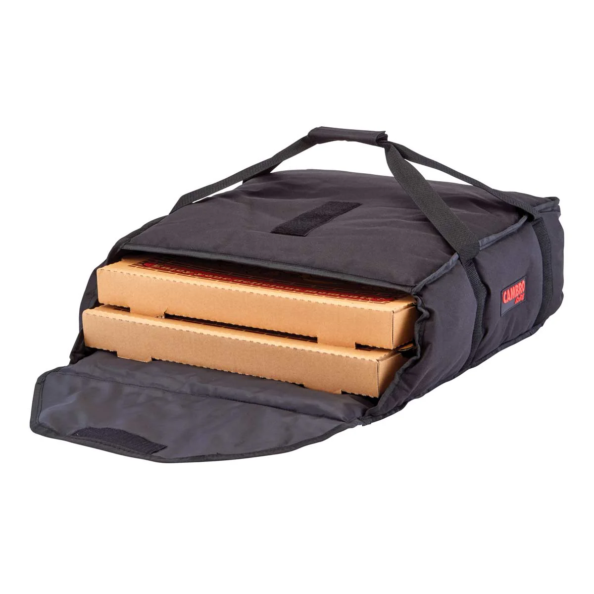 Cambro GBP216110 Standard GoBag Pizza Delivery Bag, Black, 16-1/2" x 18" - Image 2