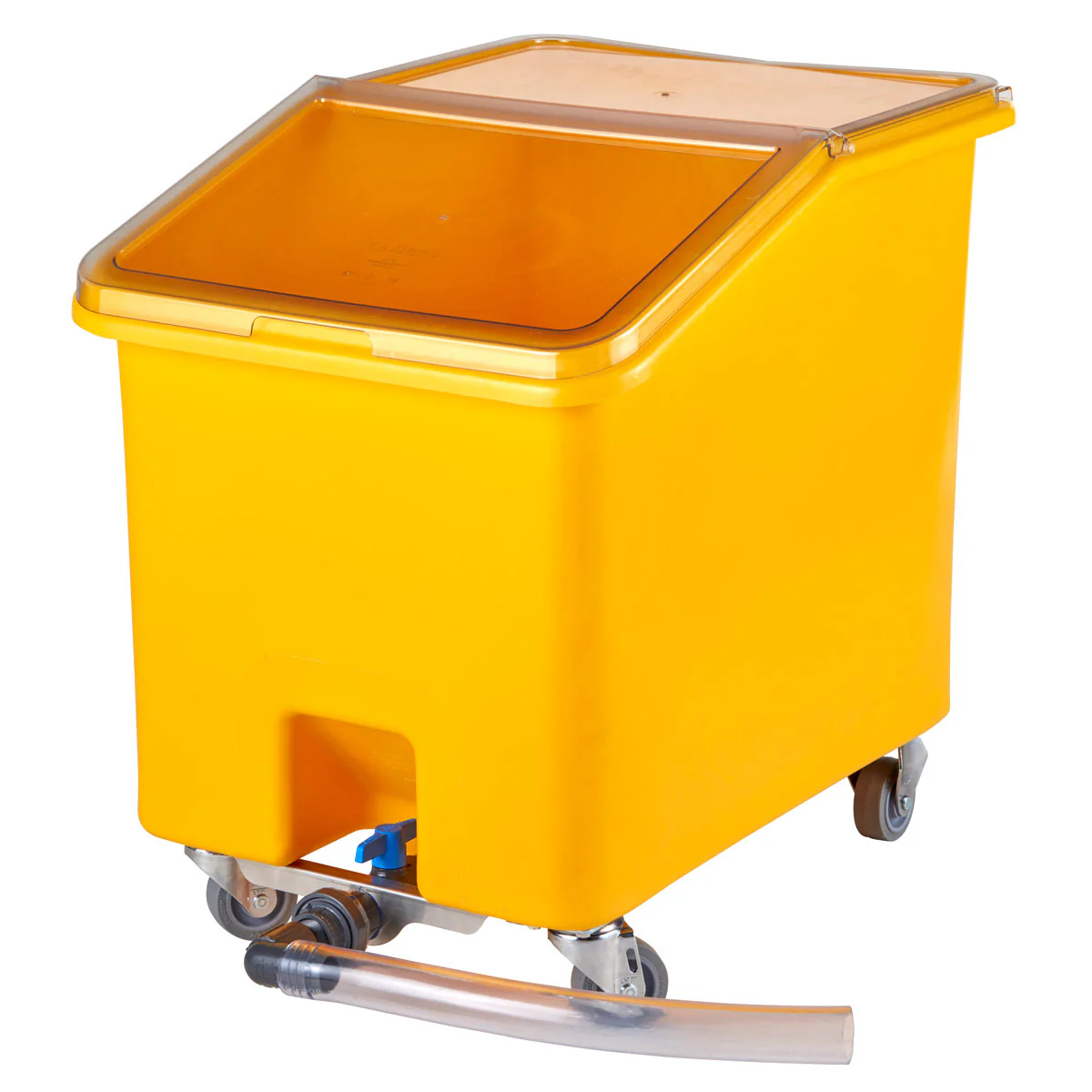 Cambro IBSD37229 Soak & Brine Tank, Yellow, 37 gal. - Image 3