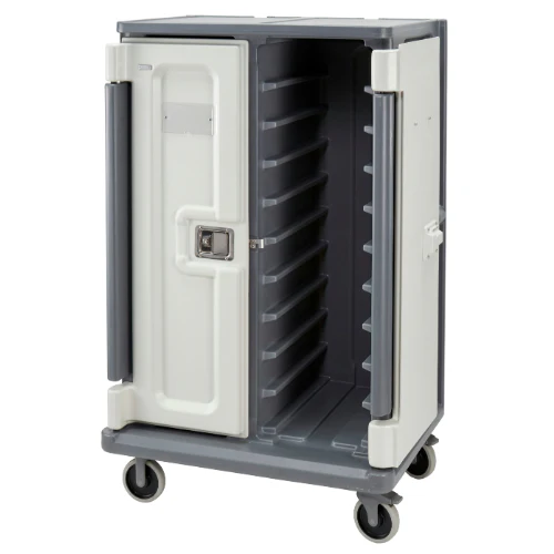 Cambro MDC1520T20 Meal Delivery Cart, Tall Profile, 20 Trays, Granite Gray - Image 2