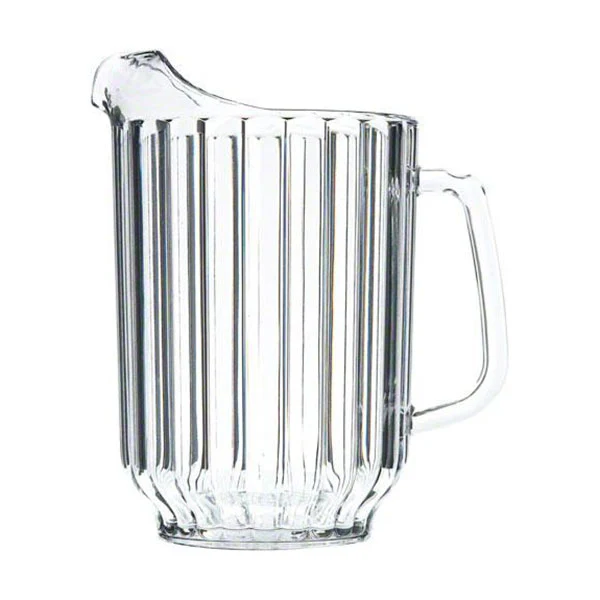 Cambro P600CW135 CamView Pitcher, Clear, 60 oz. - Image 2