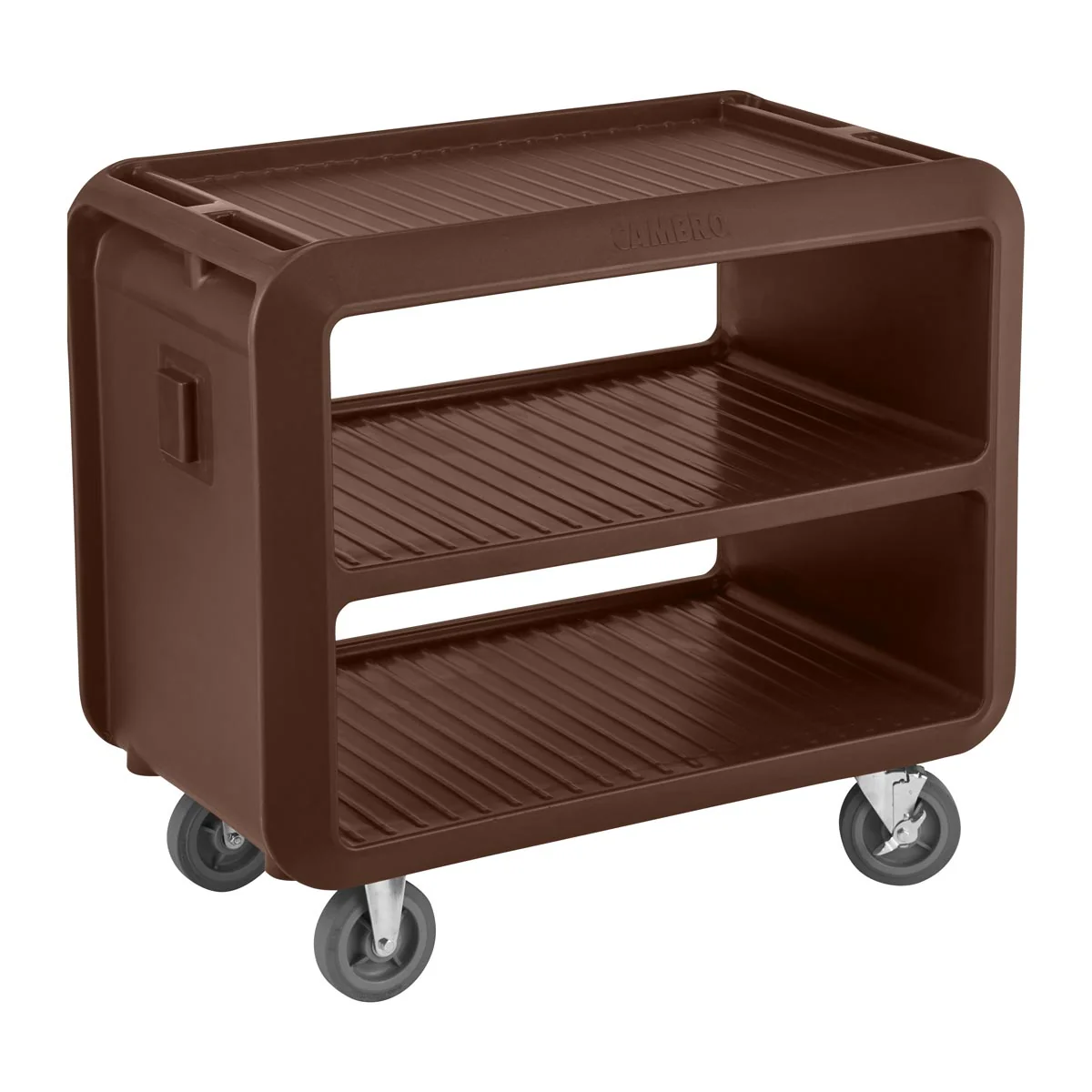 Cambro SC337131 Service Cart Pro, Brown - Image 2