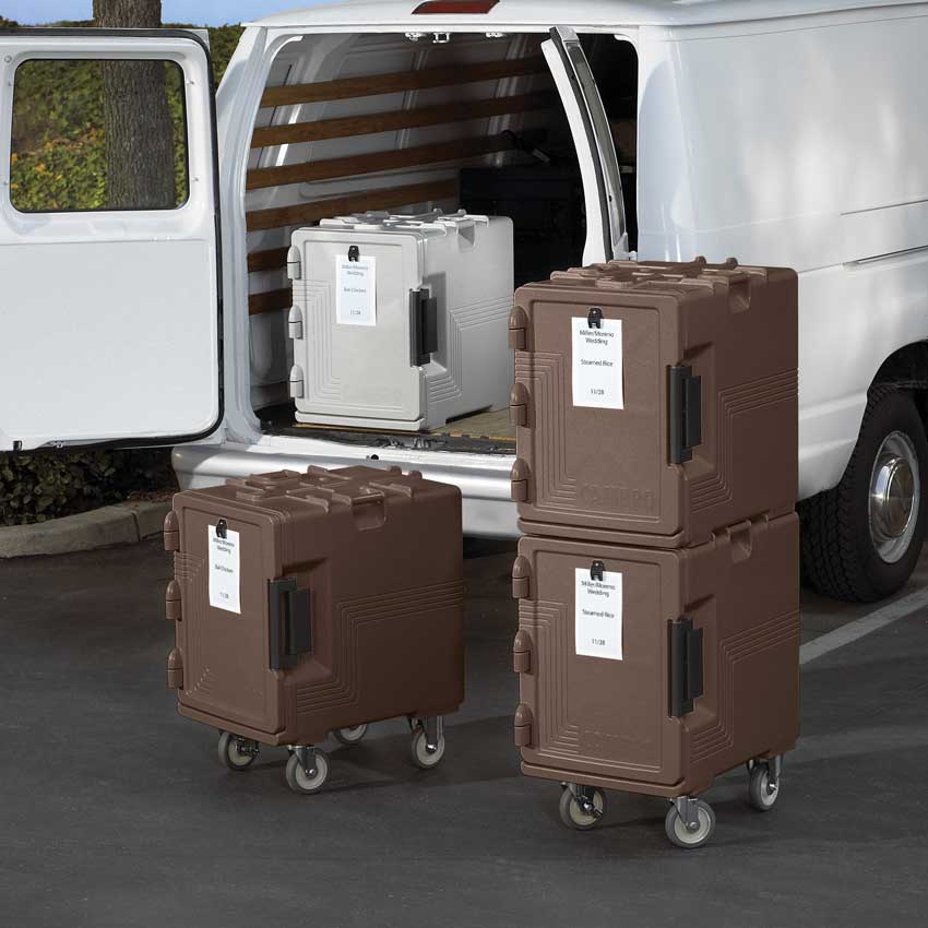 Cambro UPCS400131 S-Series Ultra Pan Carrier, Dark Brown - Image 5
