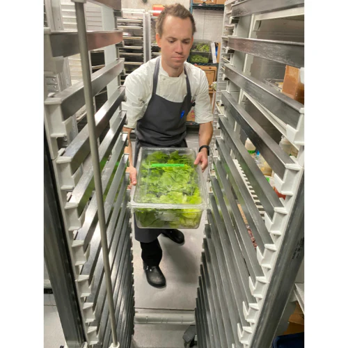 Cambro UPRPSF Camshelving Pan Stop for Full Size Ultimate Sheet Pan Rack - Image 4