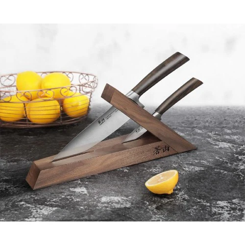 Cangshan 1021356 TA Series Knife Block Set, 2 Knives with Block, Walnut Handle - Image 3