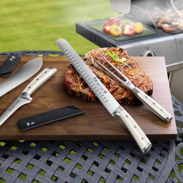 Cangshan Cutlery 1023718 S Series German Steel Forged 7-Piece BBQ Knife Set - Image 5