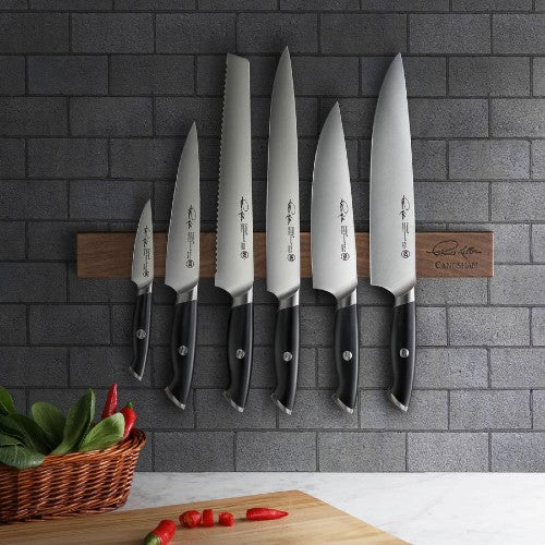 Cangshan TK Series 1023862 Walnut Magnetic Knife Bar - Image 5