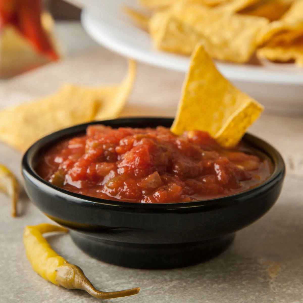 Carlisle 087503 Melamine Salsa Dish Ramekin, Black, 5 oz. - Image 5