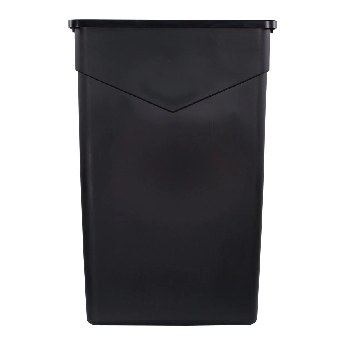 Carlisle 34202303 Trimline Waste Container Trash Can, Black, 23 gal. - Image 2