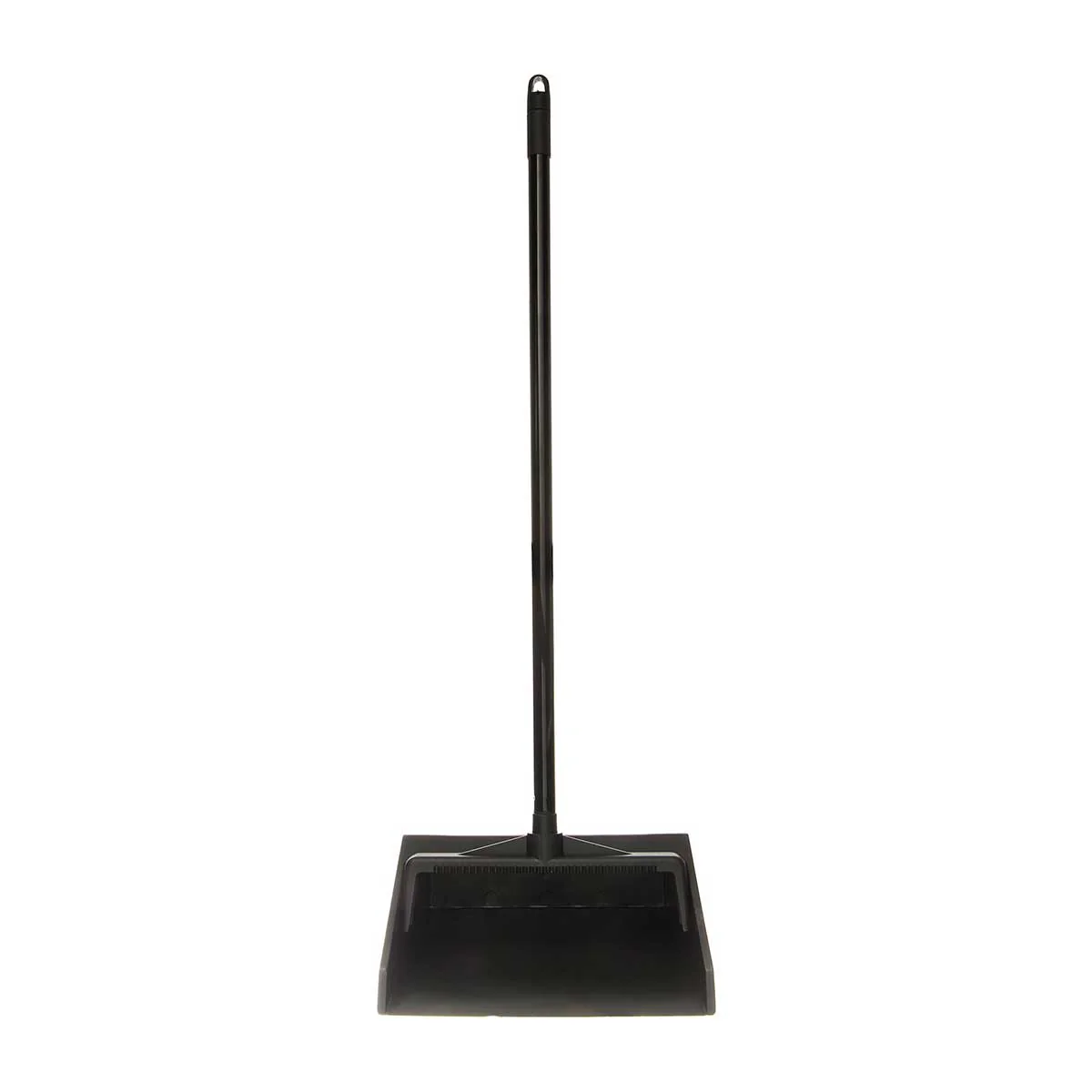 Carlisle 36141003 Duo-Pan Plastic Lobby Pan w/ Metal Handle, Black, 30" - Image 2