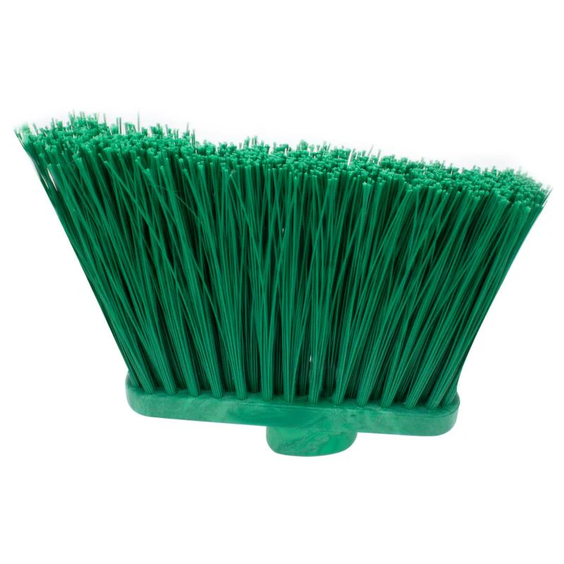 Carlisle 36883C09 Flo-Pac Duo Sweep Warehouse Broom Head, Green, 12" Wide - Image 2