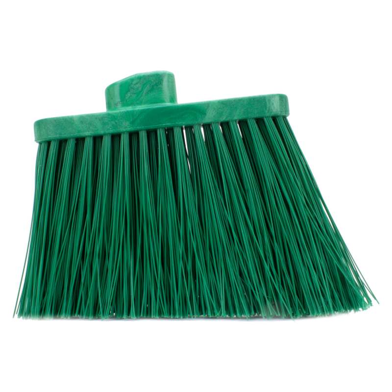 Carlisle 36883C09 Flo-Pac Duo Sweep Warehouse Broom Head, Green, 12" Wide - Image 3