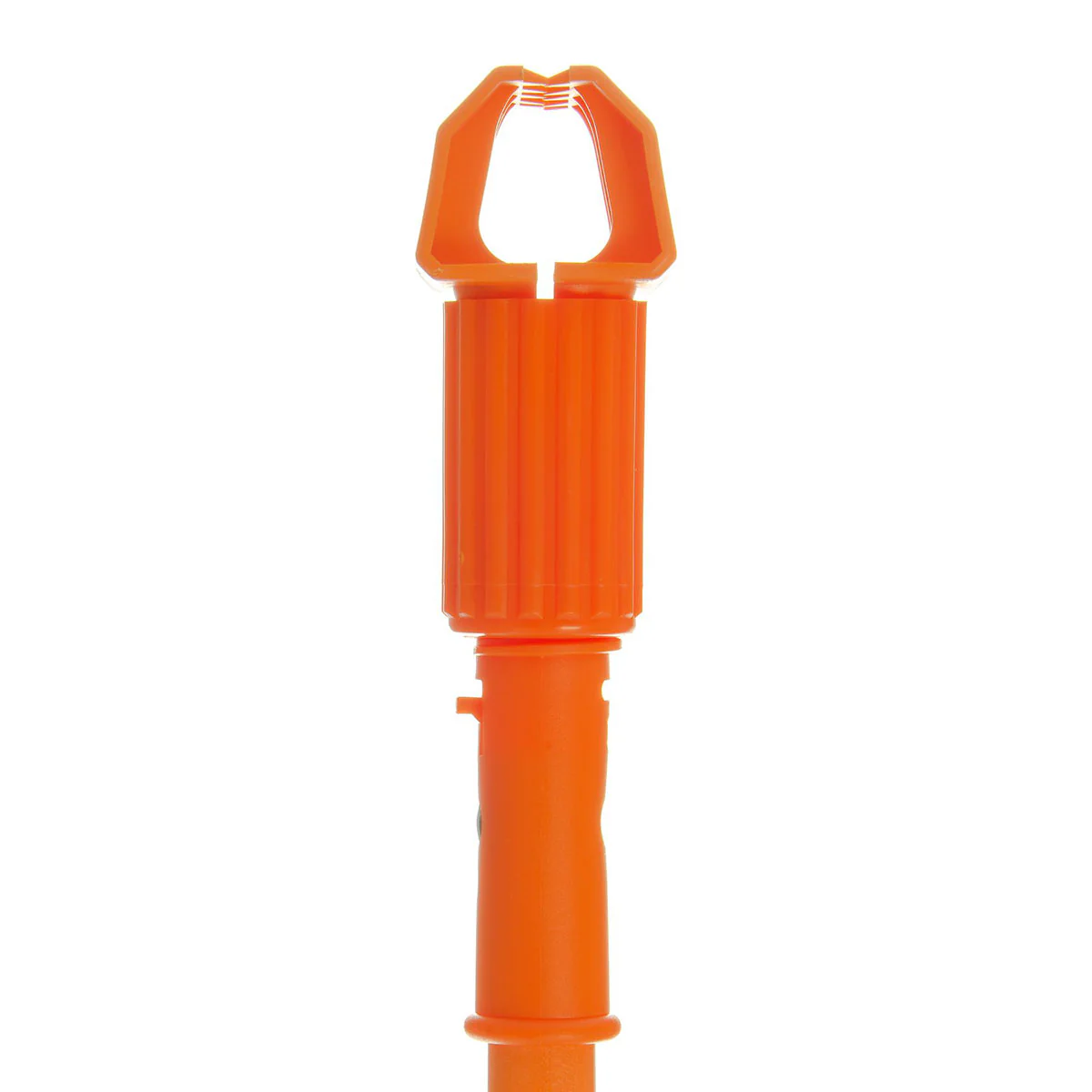 Carlisle 36947524 Jaw Style Mop Handle, Orange, 60" - Image 2