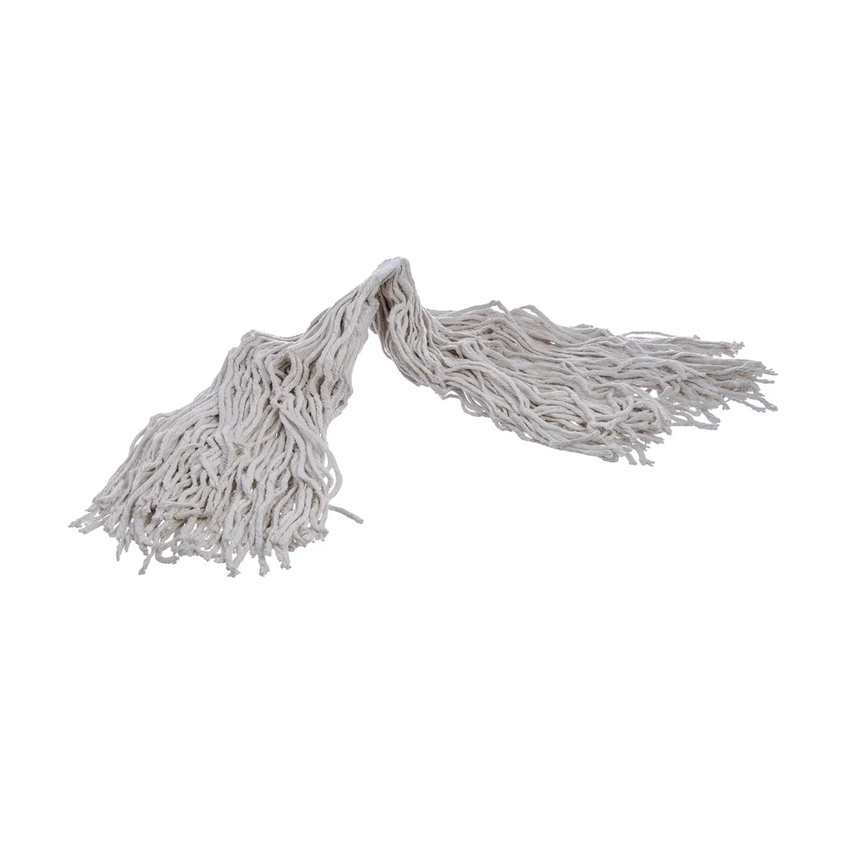 Carlisle 369824B00 Flo-Pac Large Cut-End Cotton Mop Head #24, Natural - Image 2