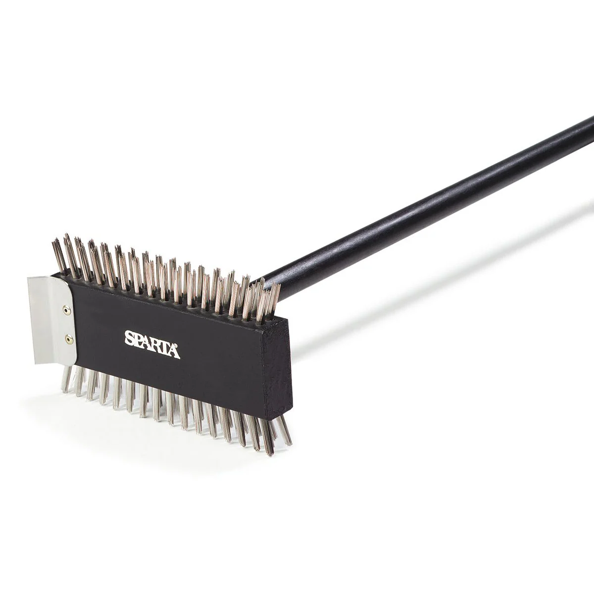 Carlisle 4029000 Sparta Broiler Master Grill Brush w/ Stainless Steel Bristles, 30-1/2" - Image 6