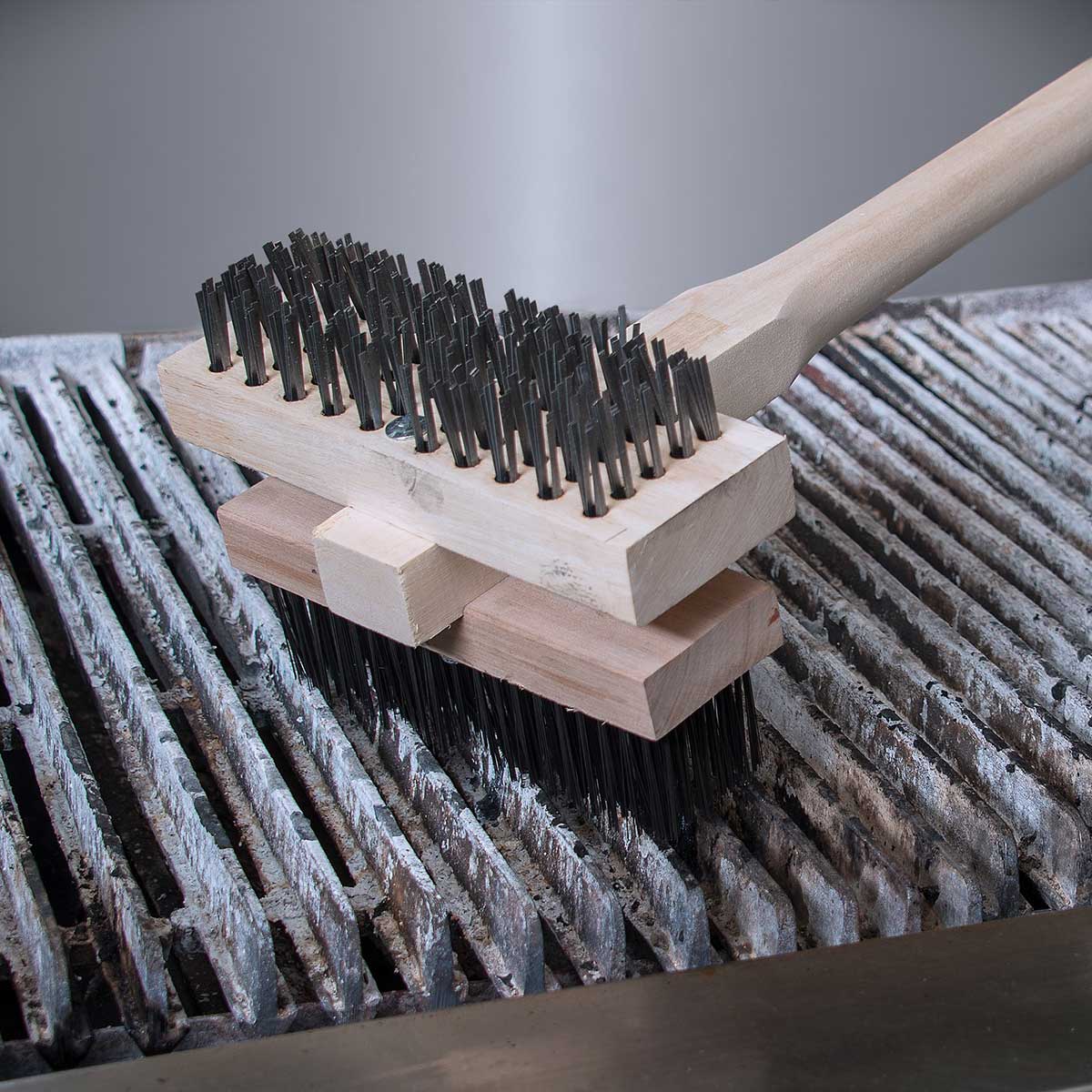 Carlisle 4029400 Double Broiler King Brush w/ Handle - Image 5
